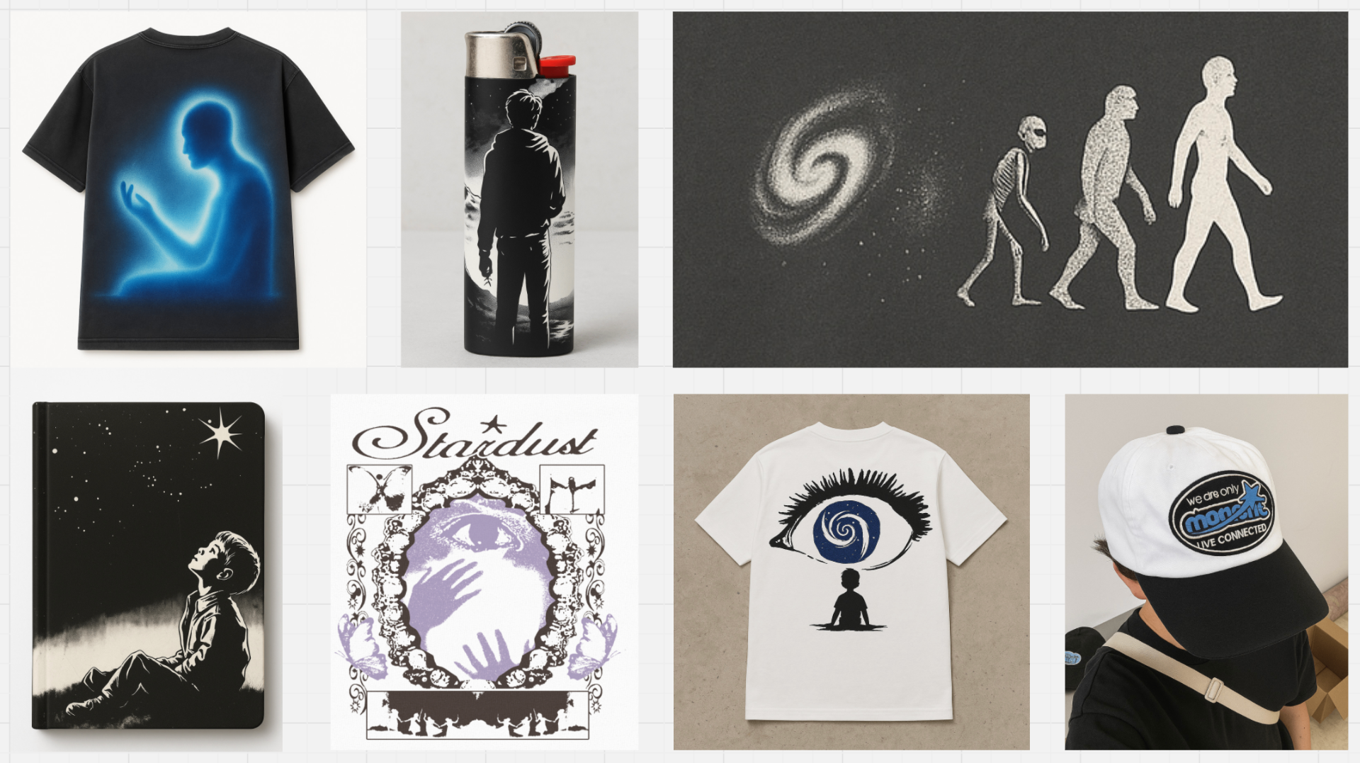 Cosmic (In)significance moodboard