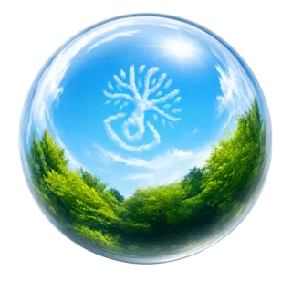 Connected planet